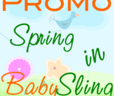 Spring in BabySling - нашите пролетни отстъпки